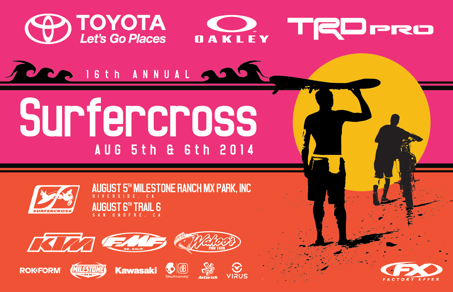 Surfercross TRD Pro Race Effort Launch